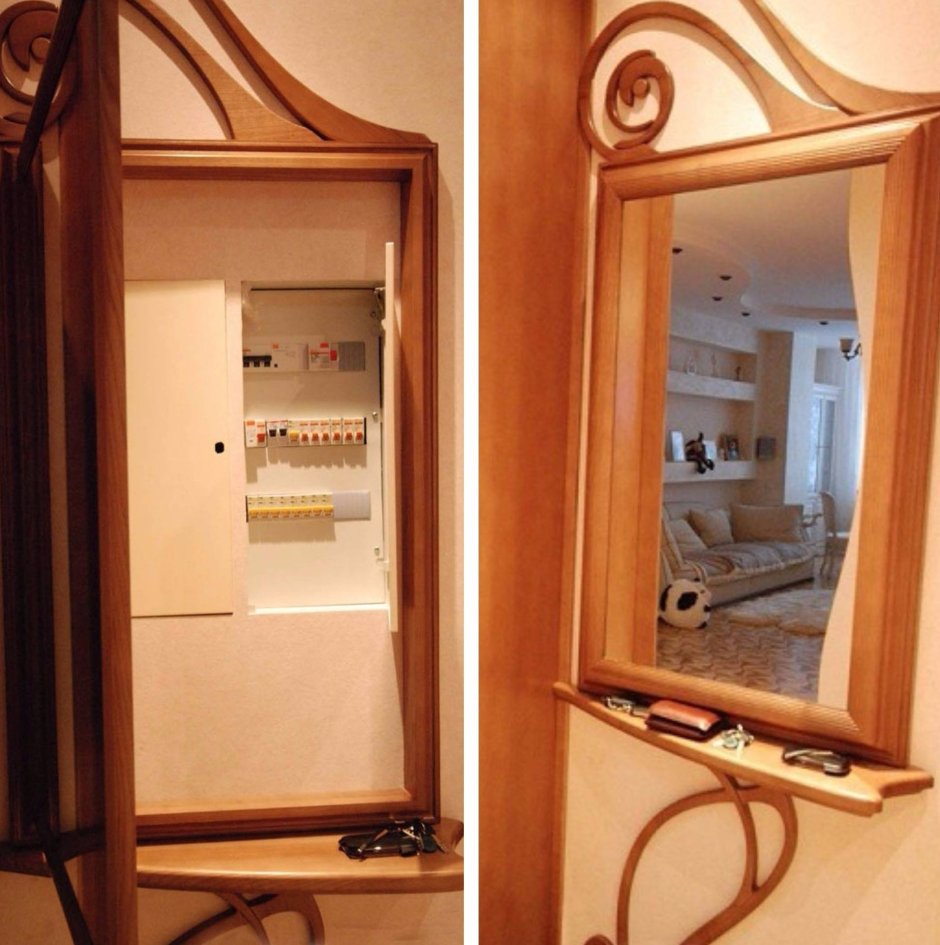 Электрический щиток в прихожей