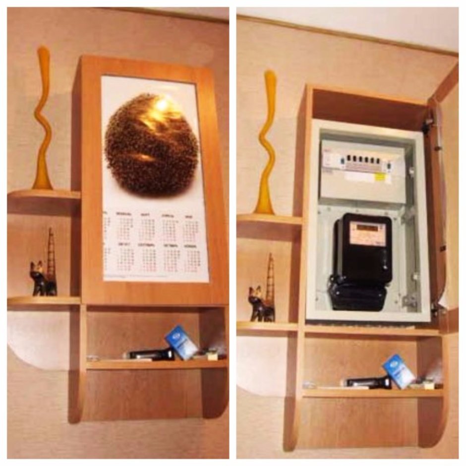 Электрощиток в прихожей