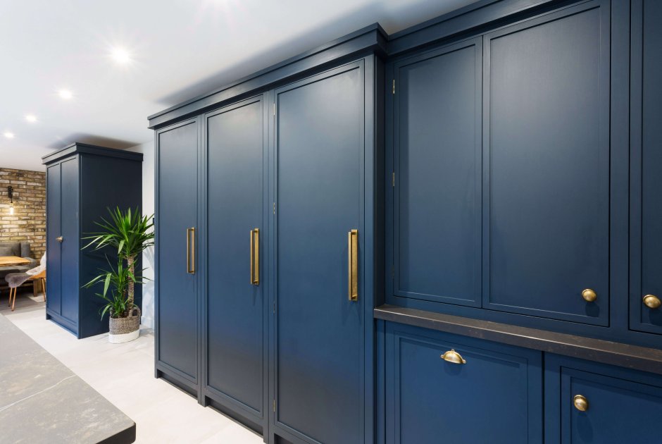 Икеа шкаф ПАКС синий