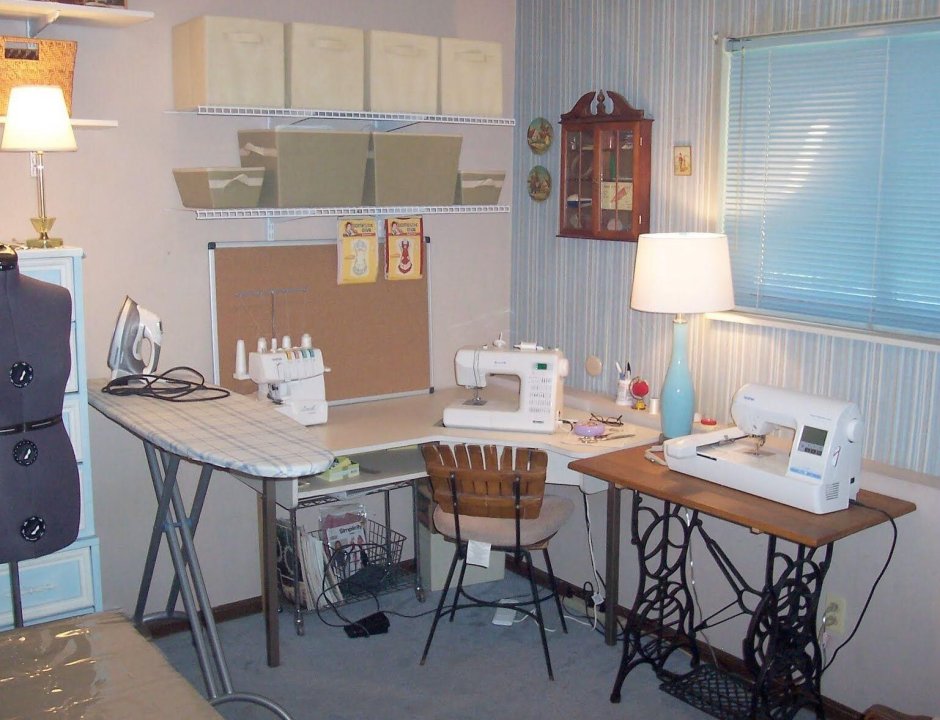 Рабочее место швеи