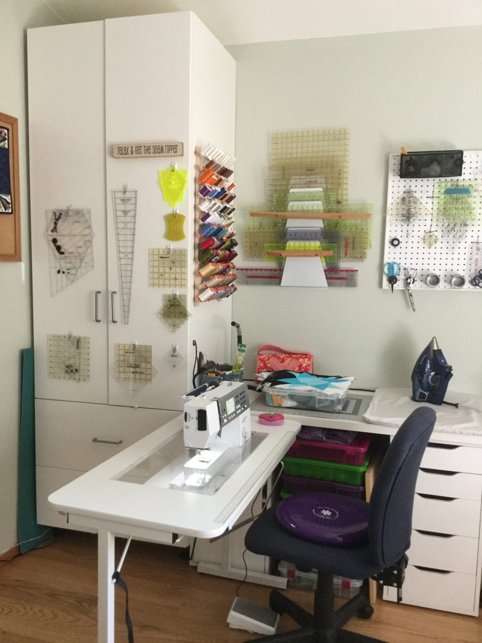 Швейный уголок в квартире