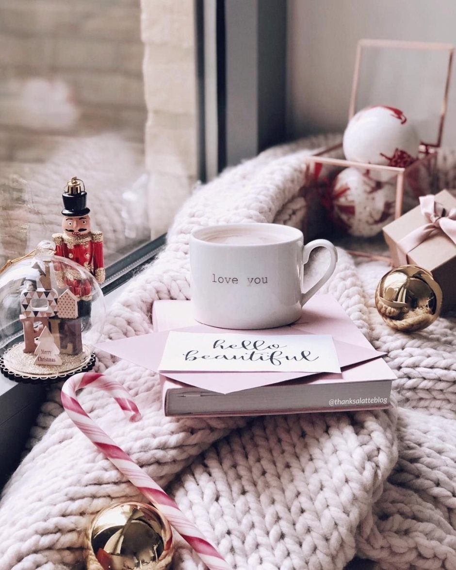 Зимнее чаепитие иллюстрации