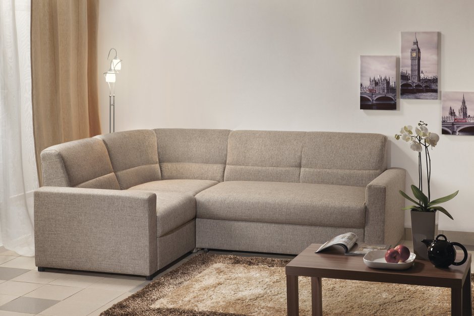 Угловой диван Виктория 2-1 комфорт компакт