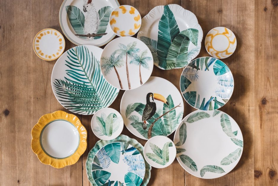 Тарелка; керамика