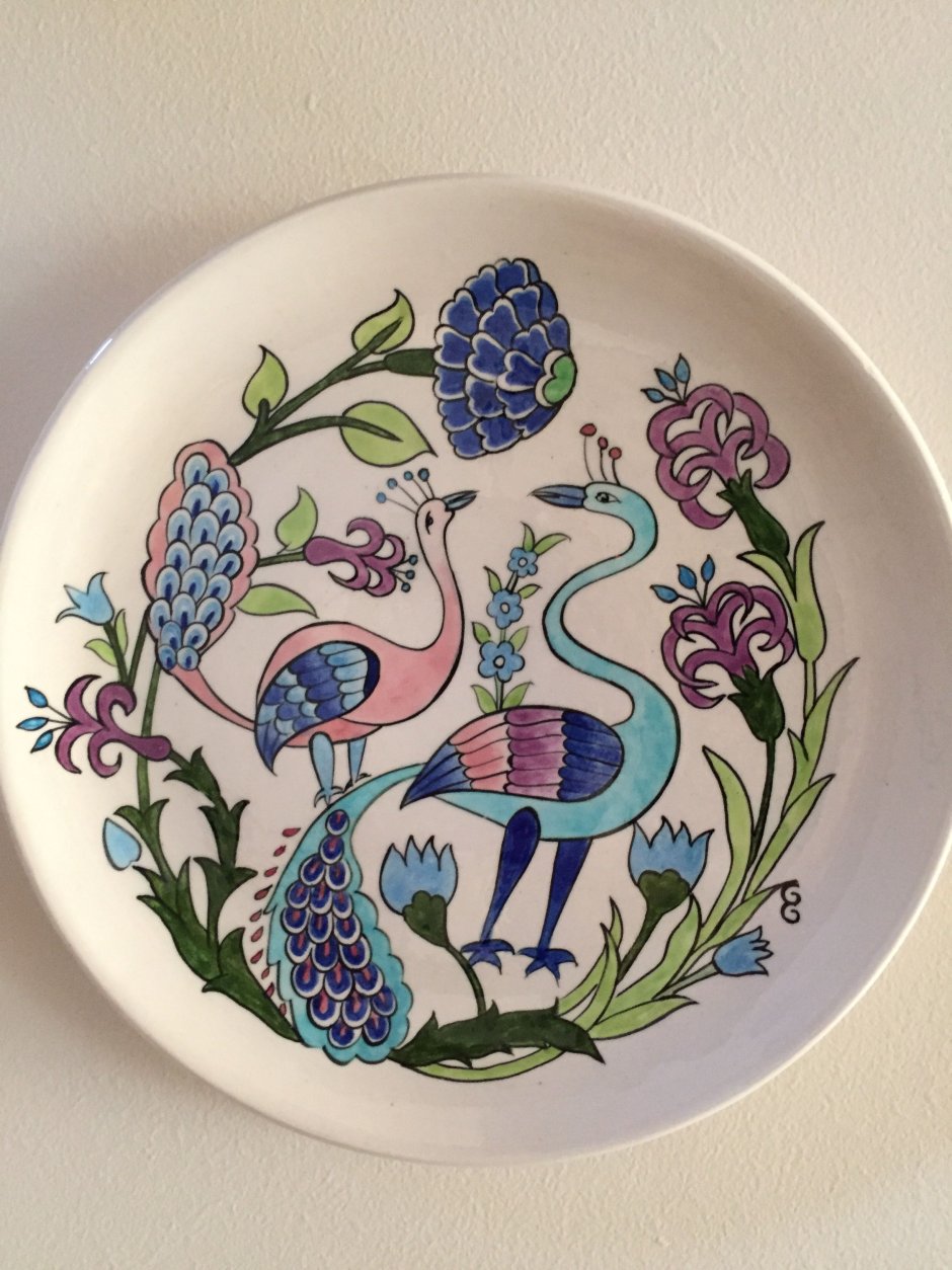 Роспись керамической посуды