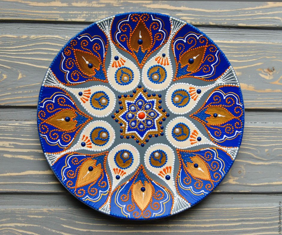 Роспись тарелок