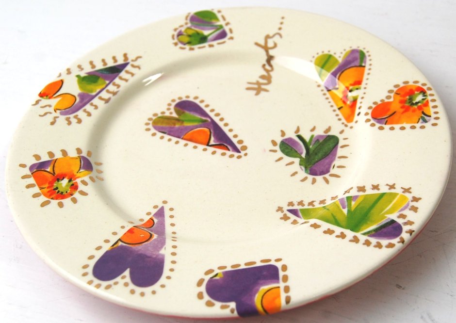 Разукрашенные тарелки