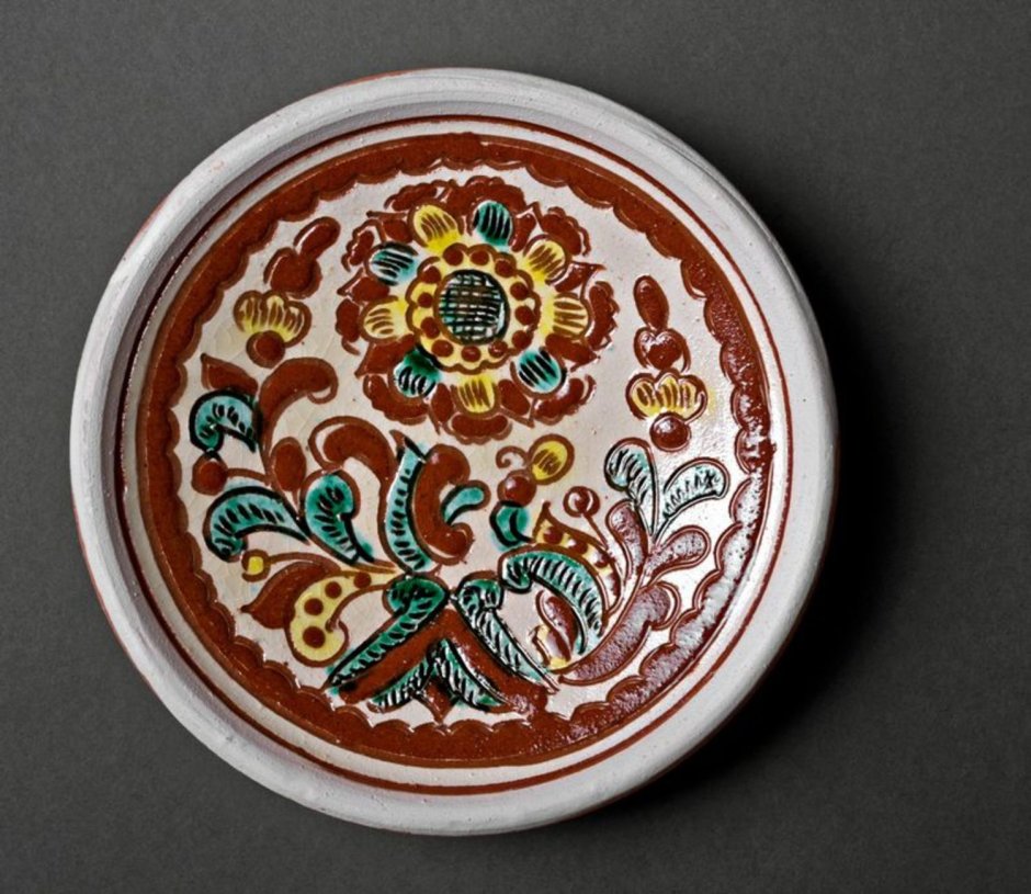 Ангобная роспись керамики