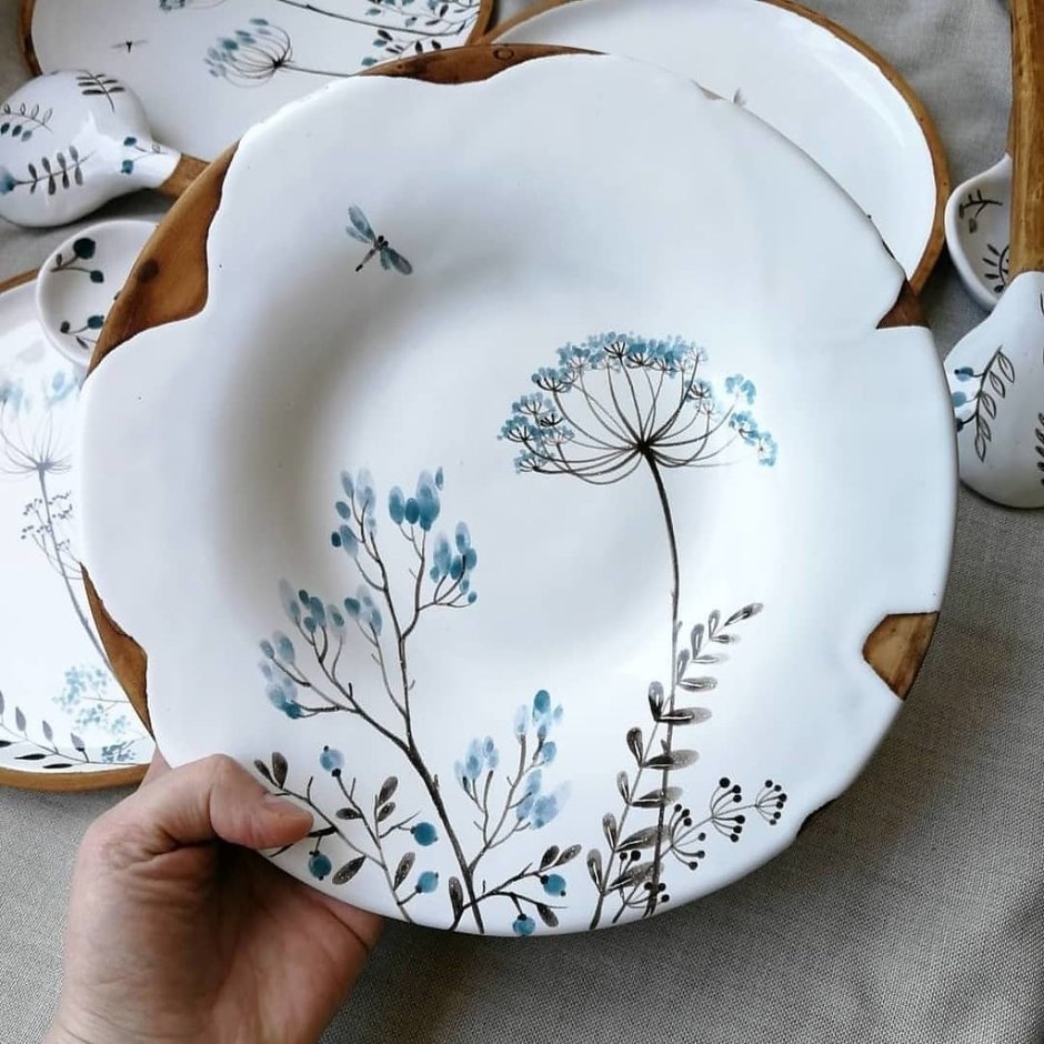 Роспись посуды