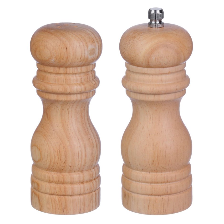 Vetta набор для специй 2пр. Мельница 14см + солонка 13см, акрил, p3 5305sp