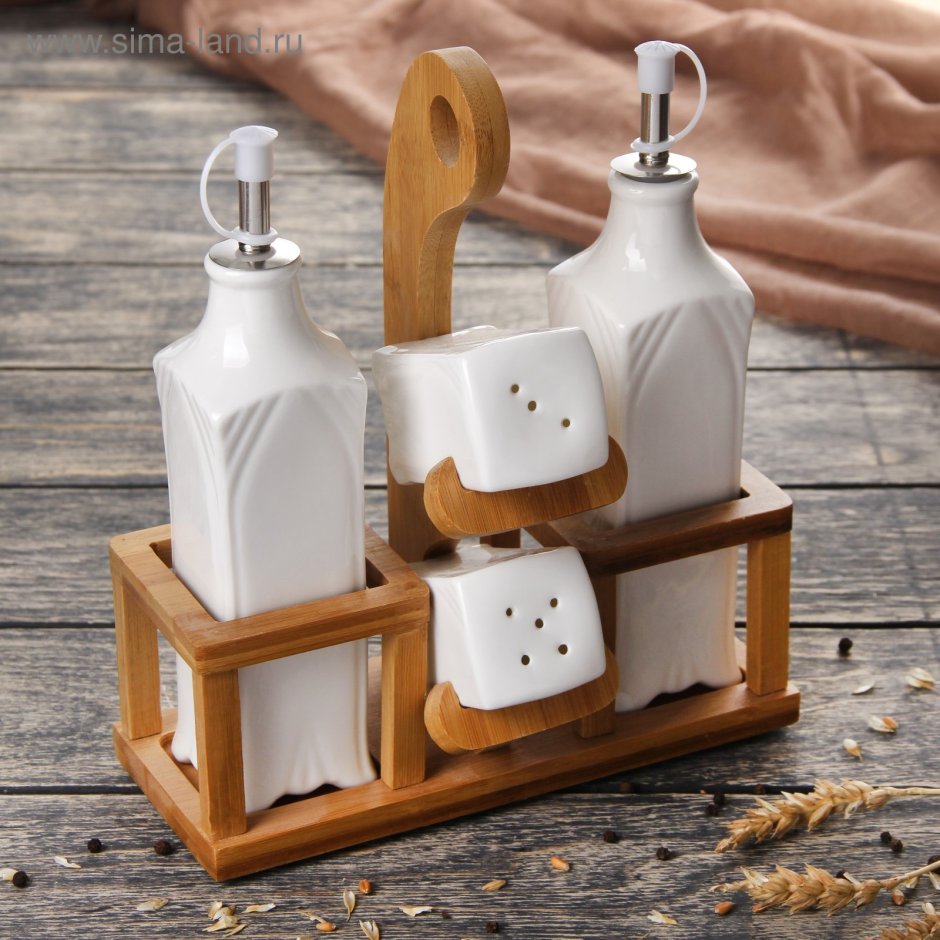 Набор для специй с соусниками Эстет 2859953