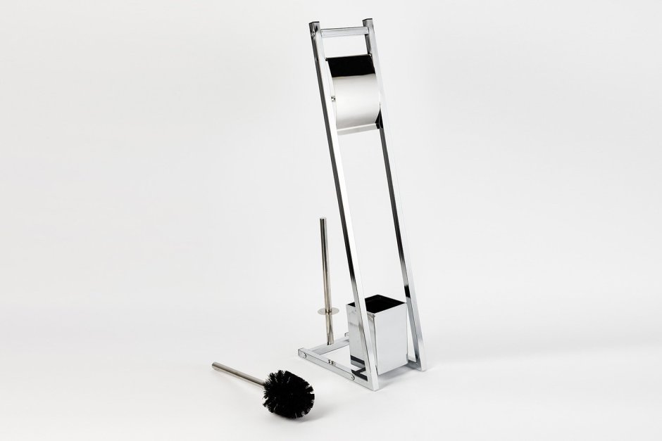 Стойка для туалетной бумаги Brissen "Aster", с ершиком