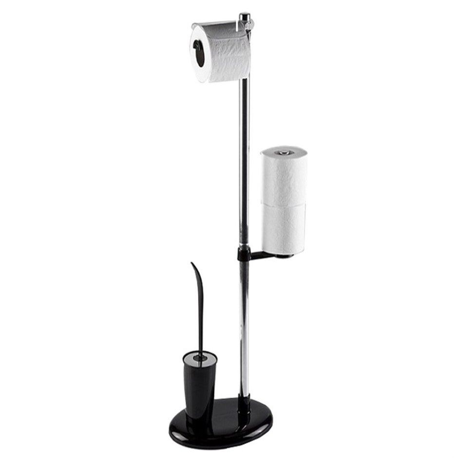 Напольный держатель для туалетной бумаги и ершика