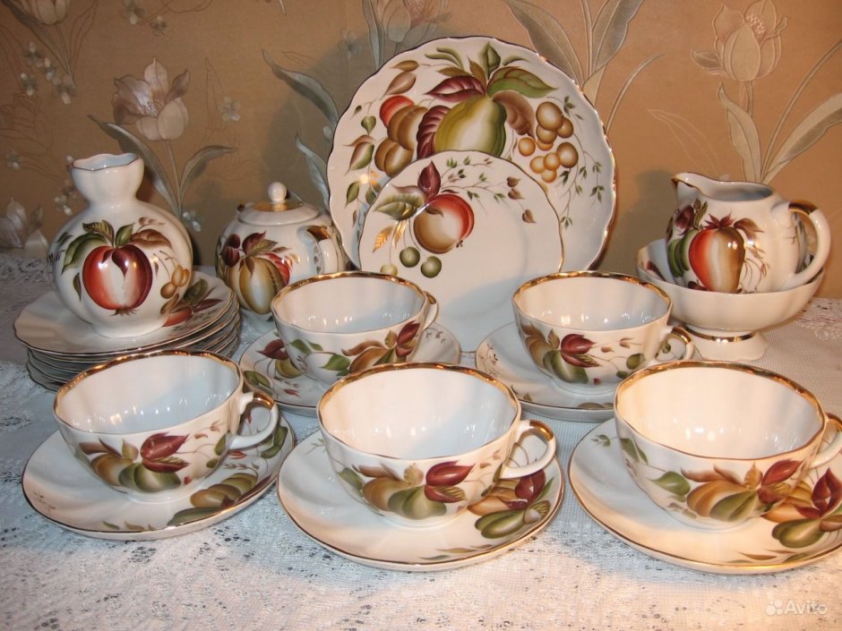 Айседора сервиз Императорский фарфор