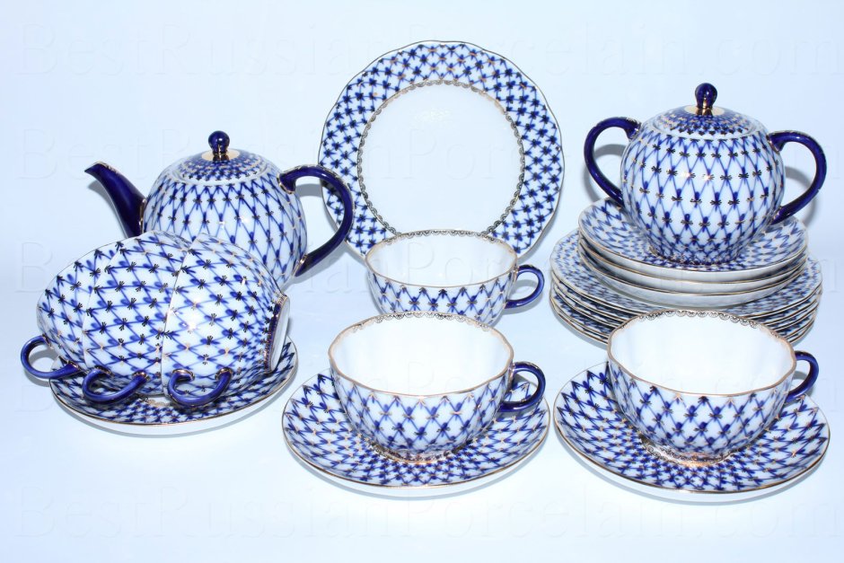 Чайный сервиз ЛФЗ гвоздика