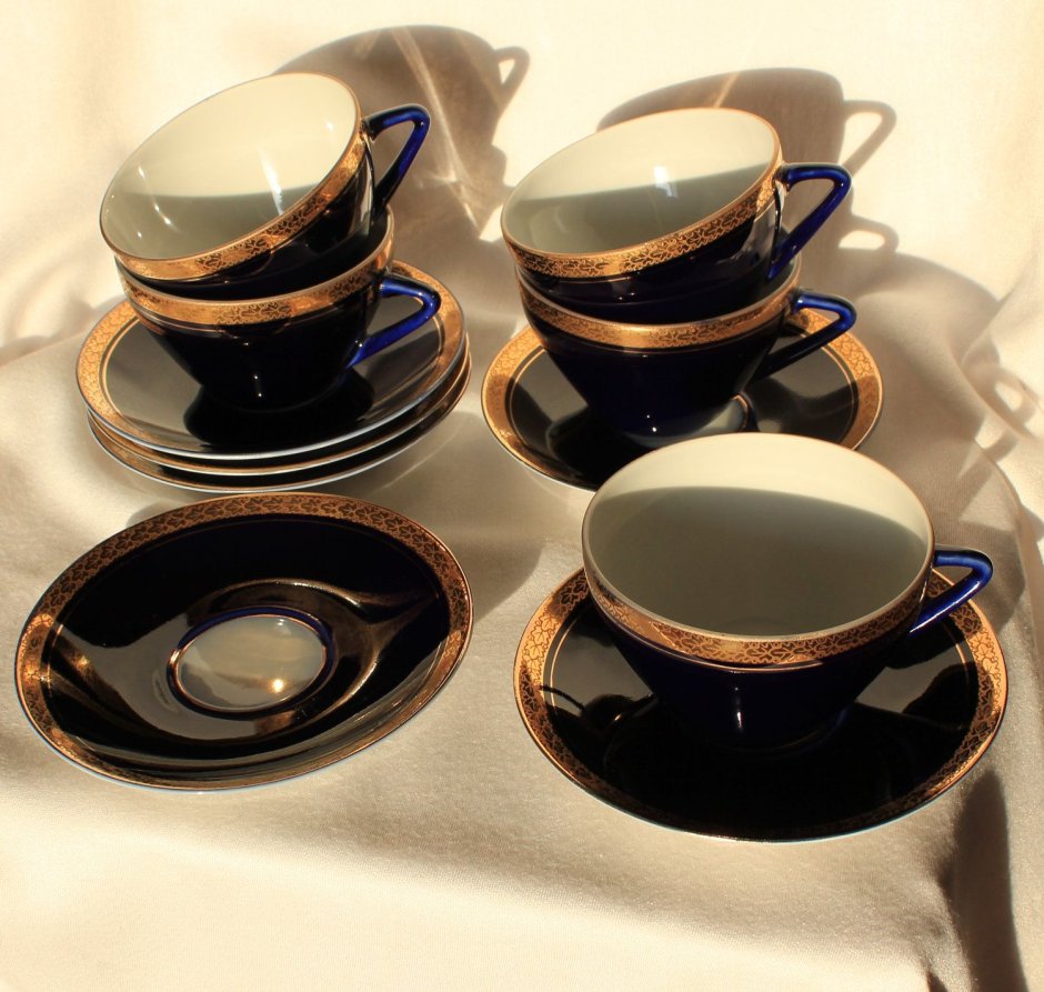 Чайный сервиз ЛФЗ Винтаж