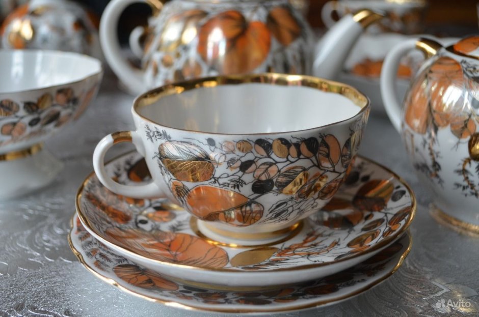 Чайный сервиз полдень ЛФЗ