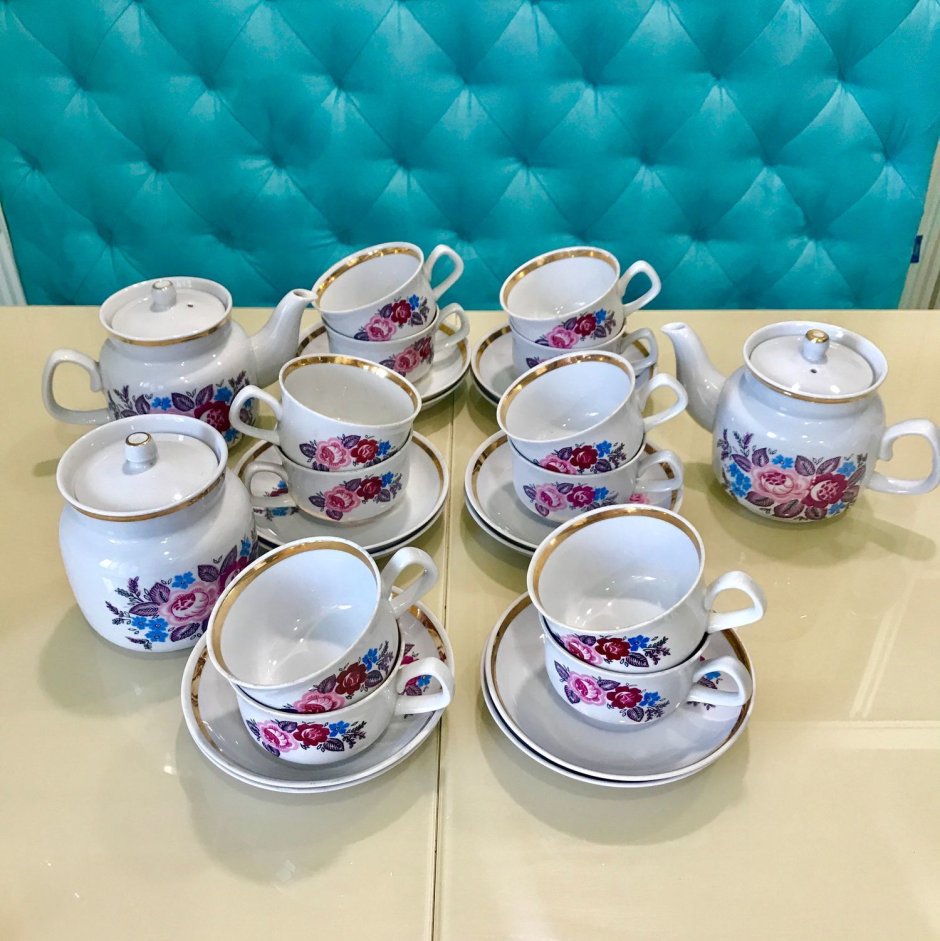 Златогривый конь сервиз ЛФЗ