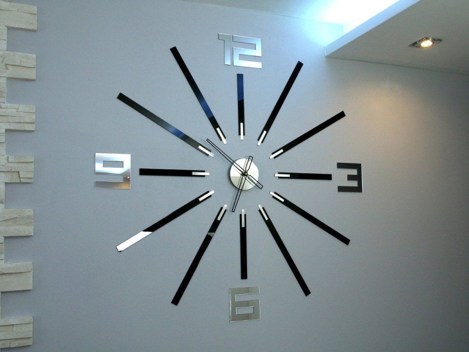 Самодельные часы на стену