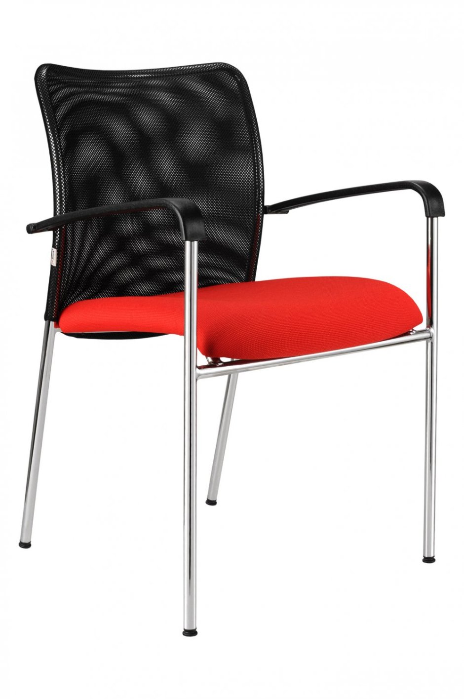 Стул с мягкой спинкой с10 красный холм