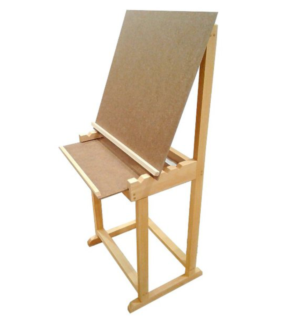 Мольберт стационарный студийный вяз 56х61х241 см