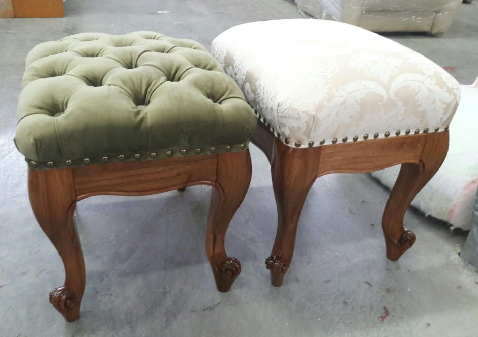 Перешивка пуфика