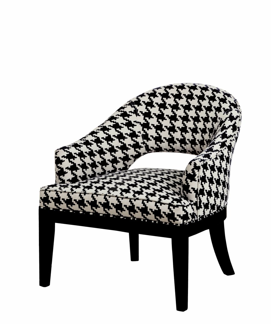 Пуф гусиная лапка круглый