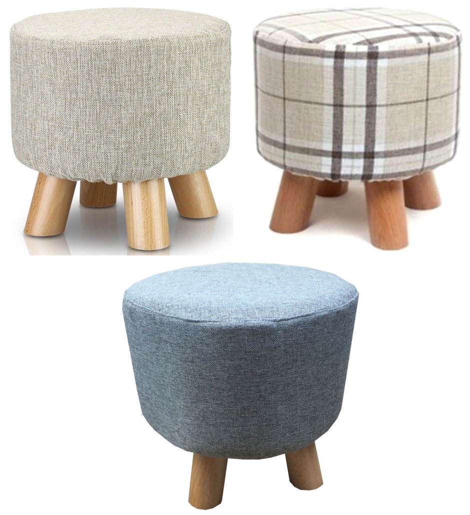 HM Home стул пуфик Stool 55**55*36