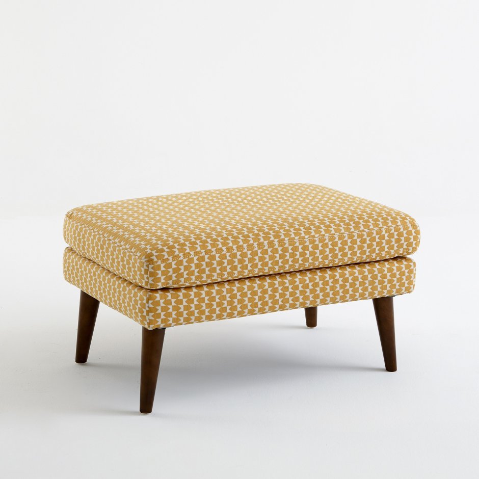 Пуф гусиная лапка круглый