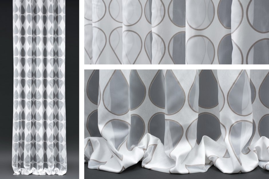 Австрийская штора с ламбрекеном