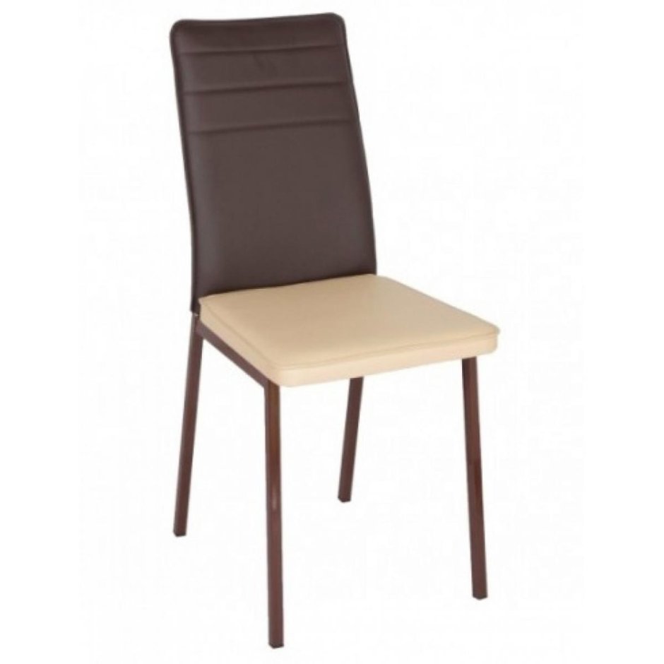 Стул классика с мягкой спинкой на металлокаркасе SKU: СРП-015