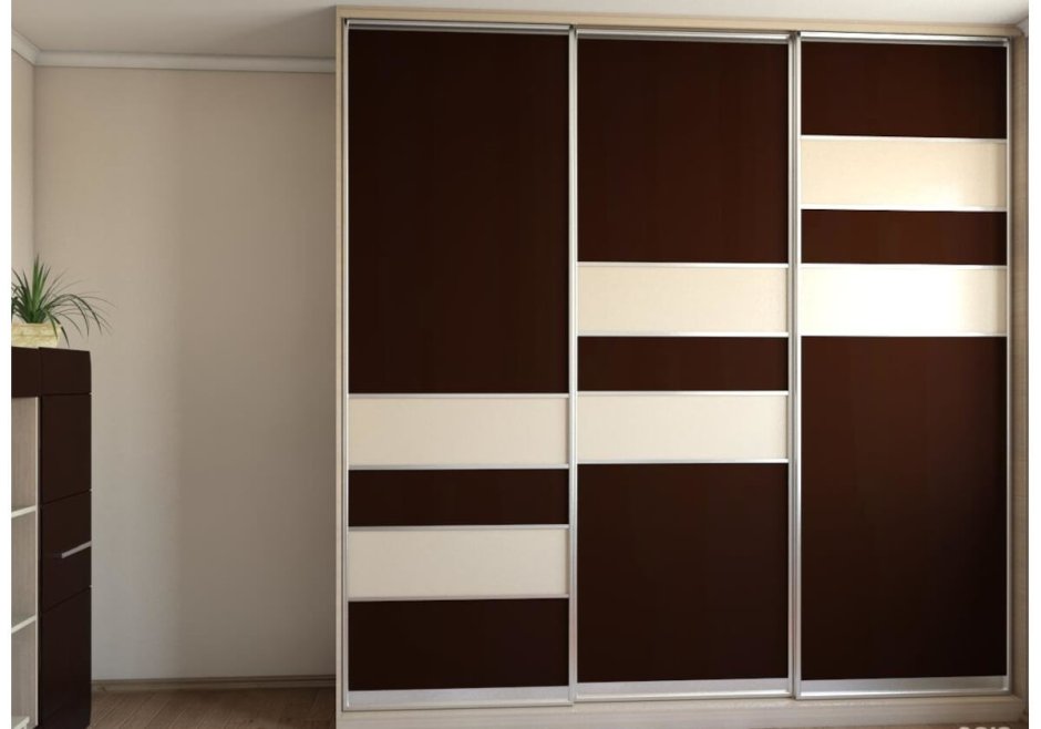 Шкаф купе из пластика