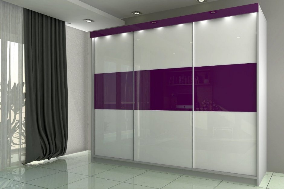 Шкаф купе лакобель 2 двери