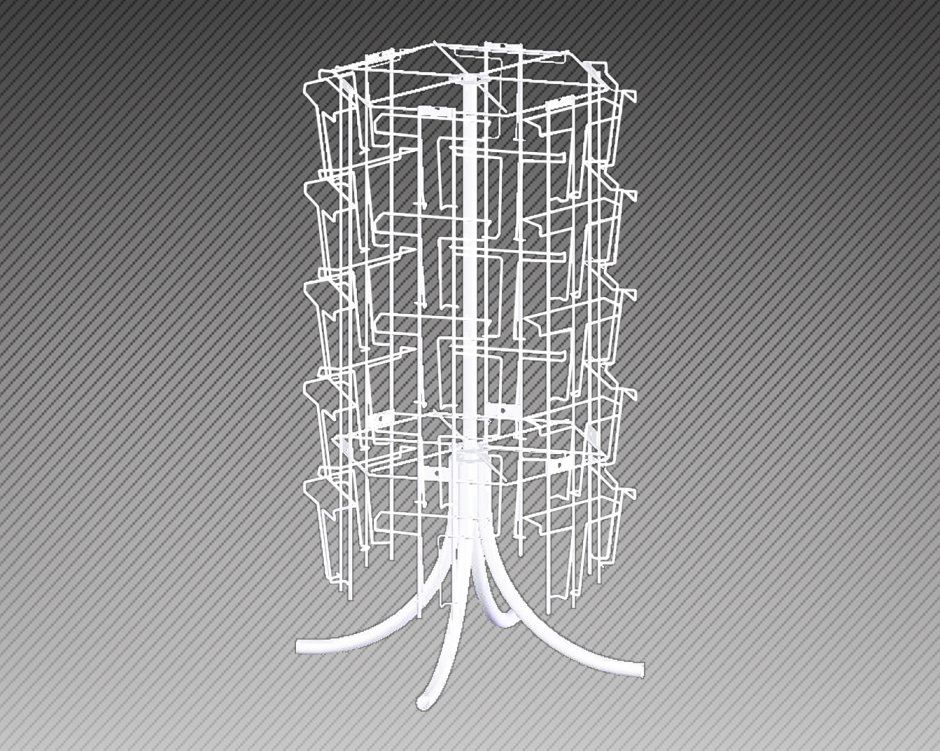 Стойка для колготок вращающаяся 30 ячеек