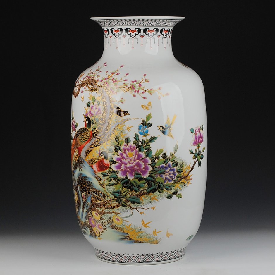 Старинная китайская ваза Цзиндэчжэнь