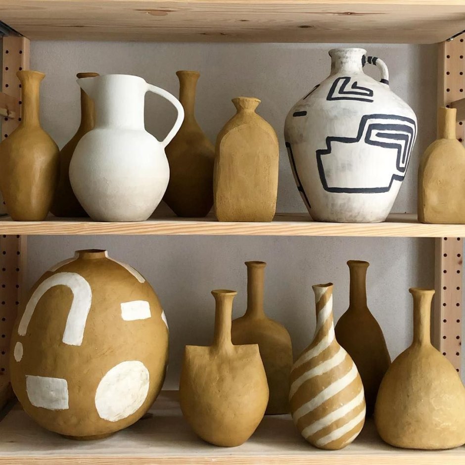 Керамические вазы ручной работы