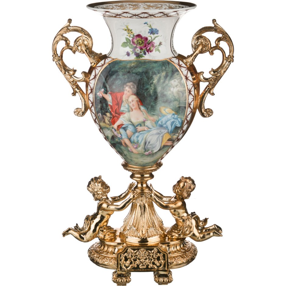 Китайские вазы Lefard в стиле Барокко