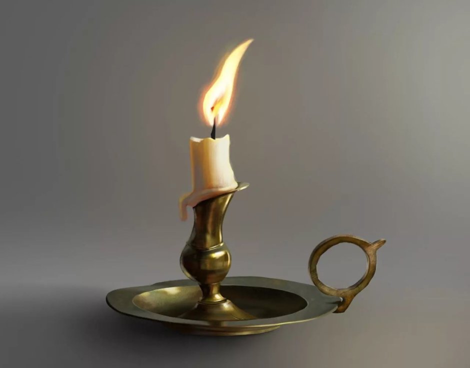 Красивые старинные подсвечники