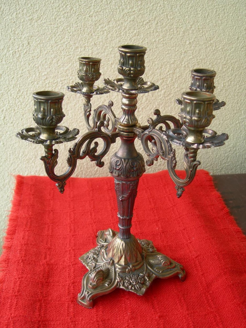 Подсвечник Оникс бронза