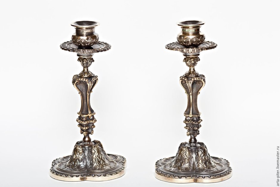Старинные подсвечники