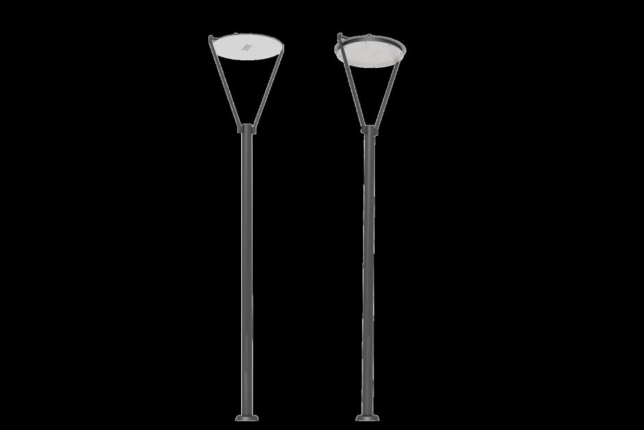 Столб фонарный уличный Северный свет сад-6