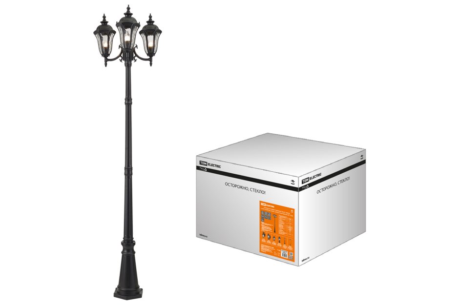 Чертеж фонарного столба 3м