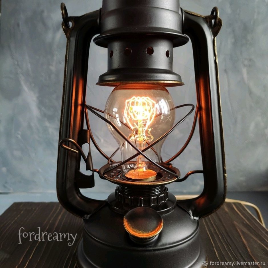 Керосиновая лампа лофт Эдиссон