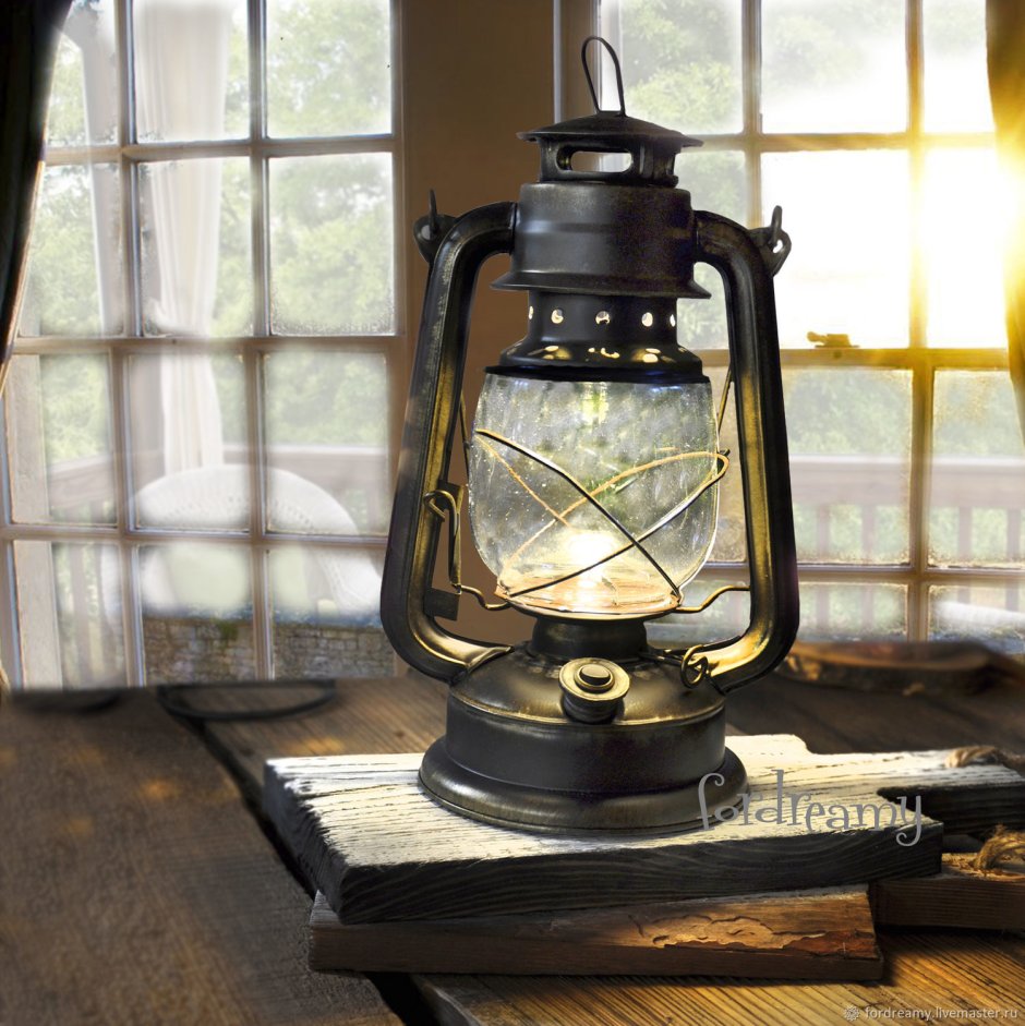 Первая керосиновая лампа 1853