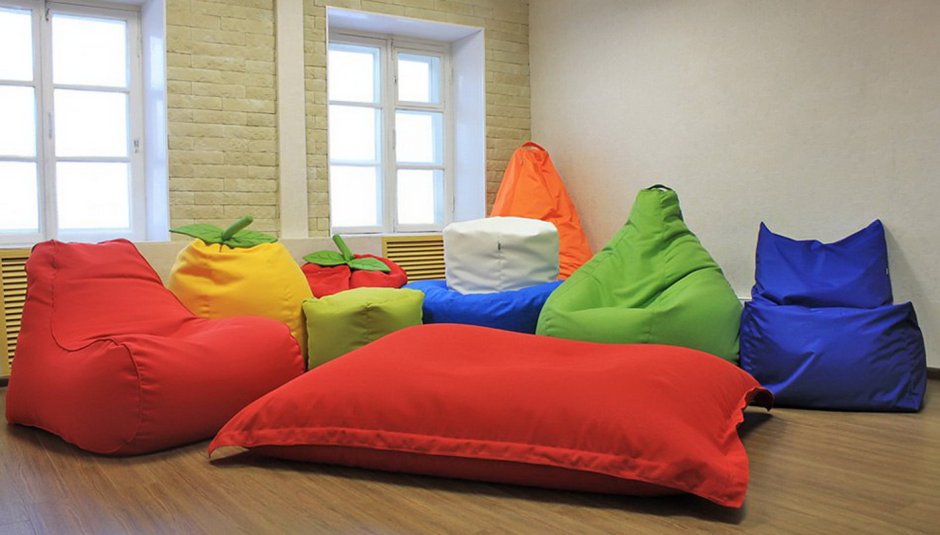 Бескаркасная мебель для детей