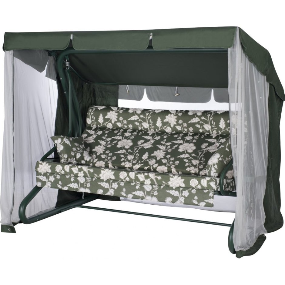 Качели садовые капри зеленые Даметекс