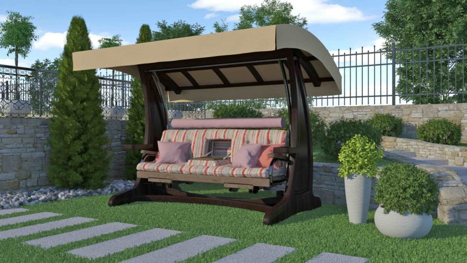 Садовые качели Redford Бригантина Люкс