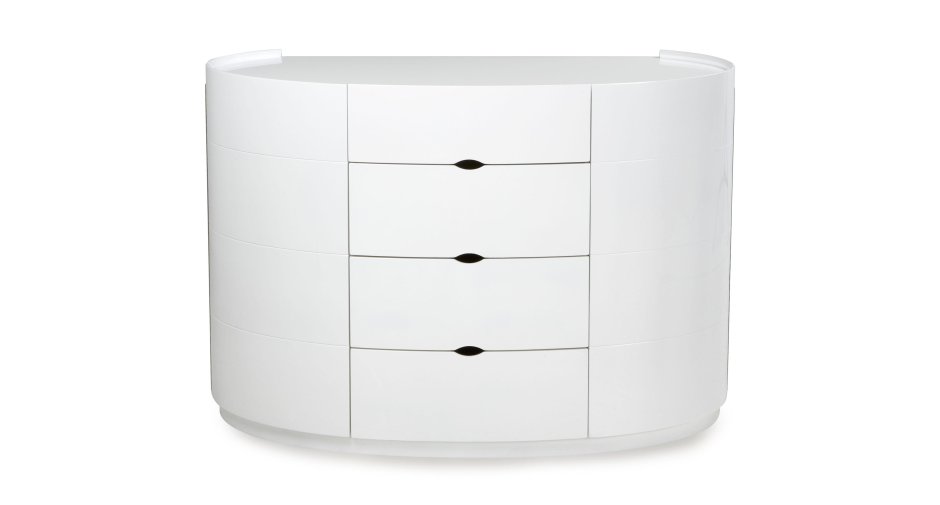 Комоды с закругленными углами