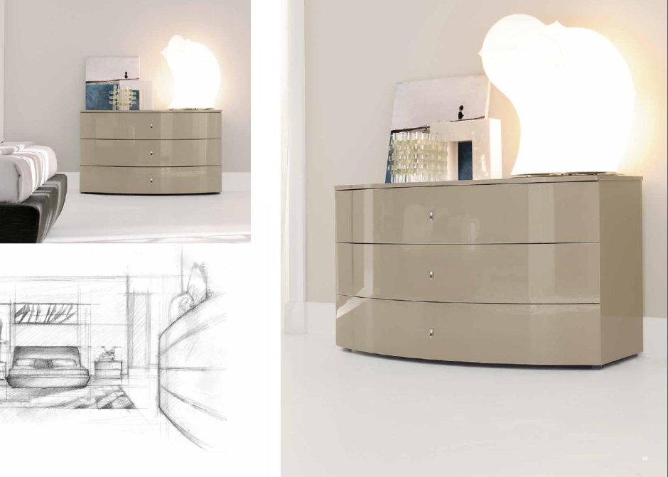 Комод радиусный Астрон