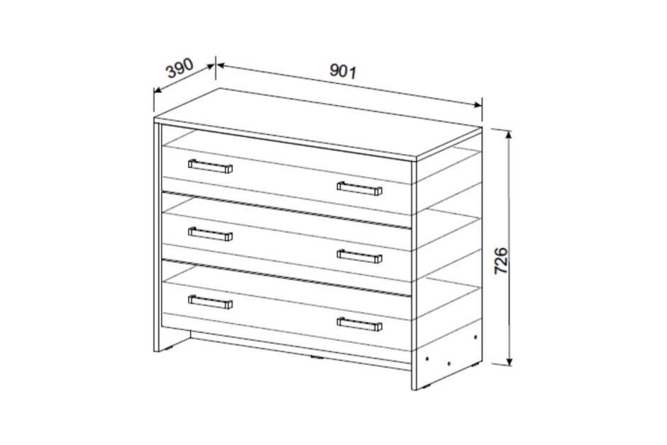 Спальный гарнитур Глория МСП 1
